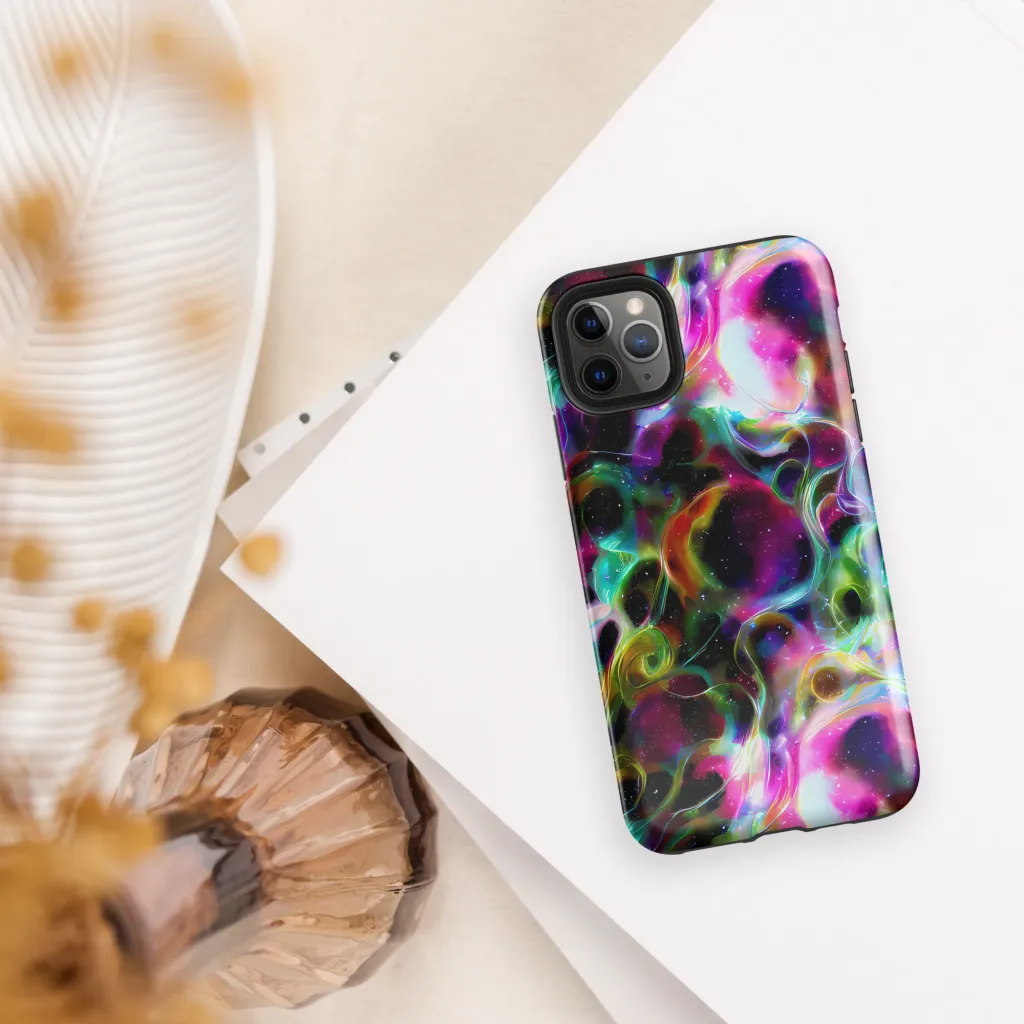 Starfire Marble on Tough Case for iPhone® — Front