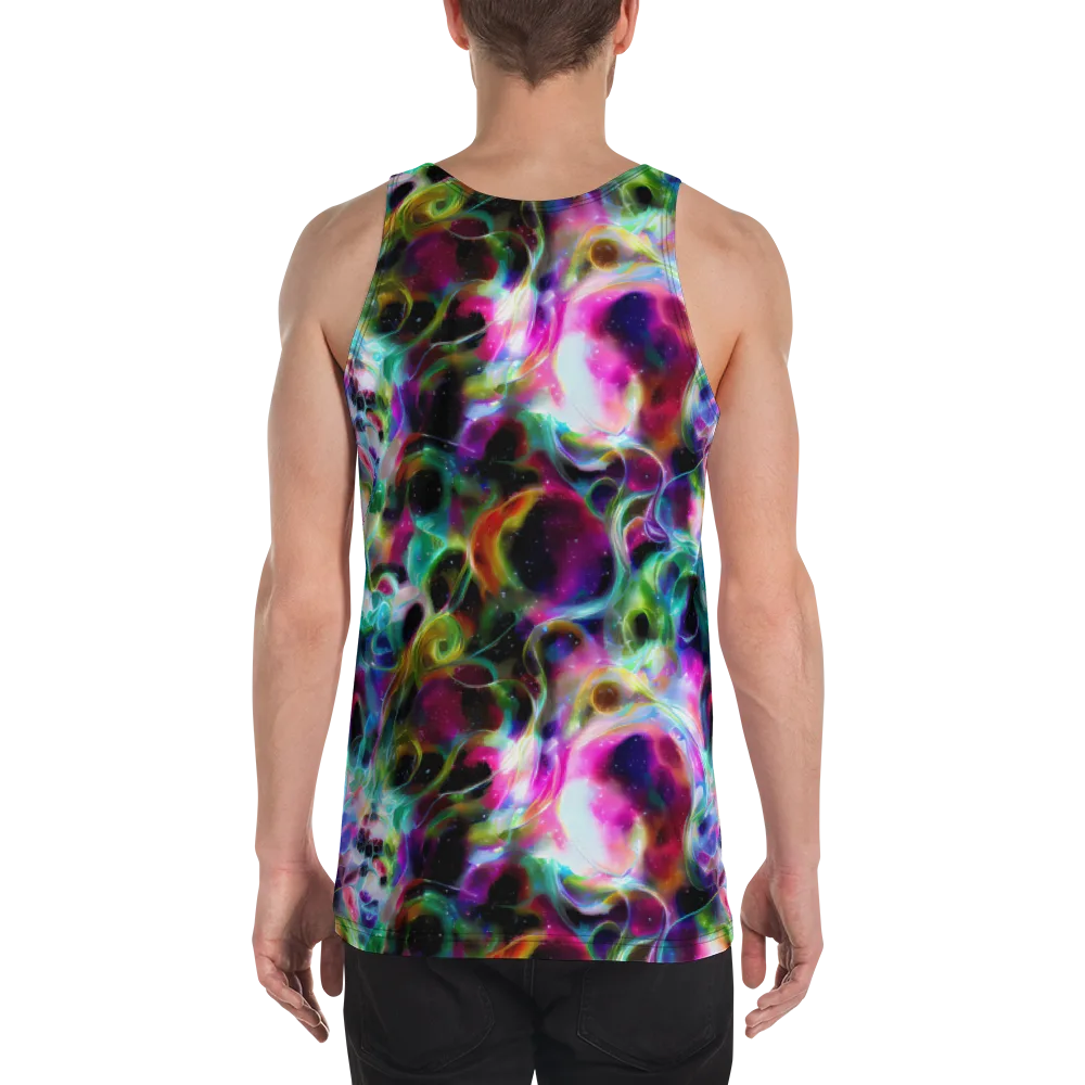 Starfire Marble on Men's Tank Top — Back