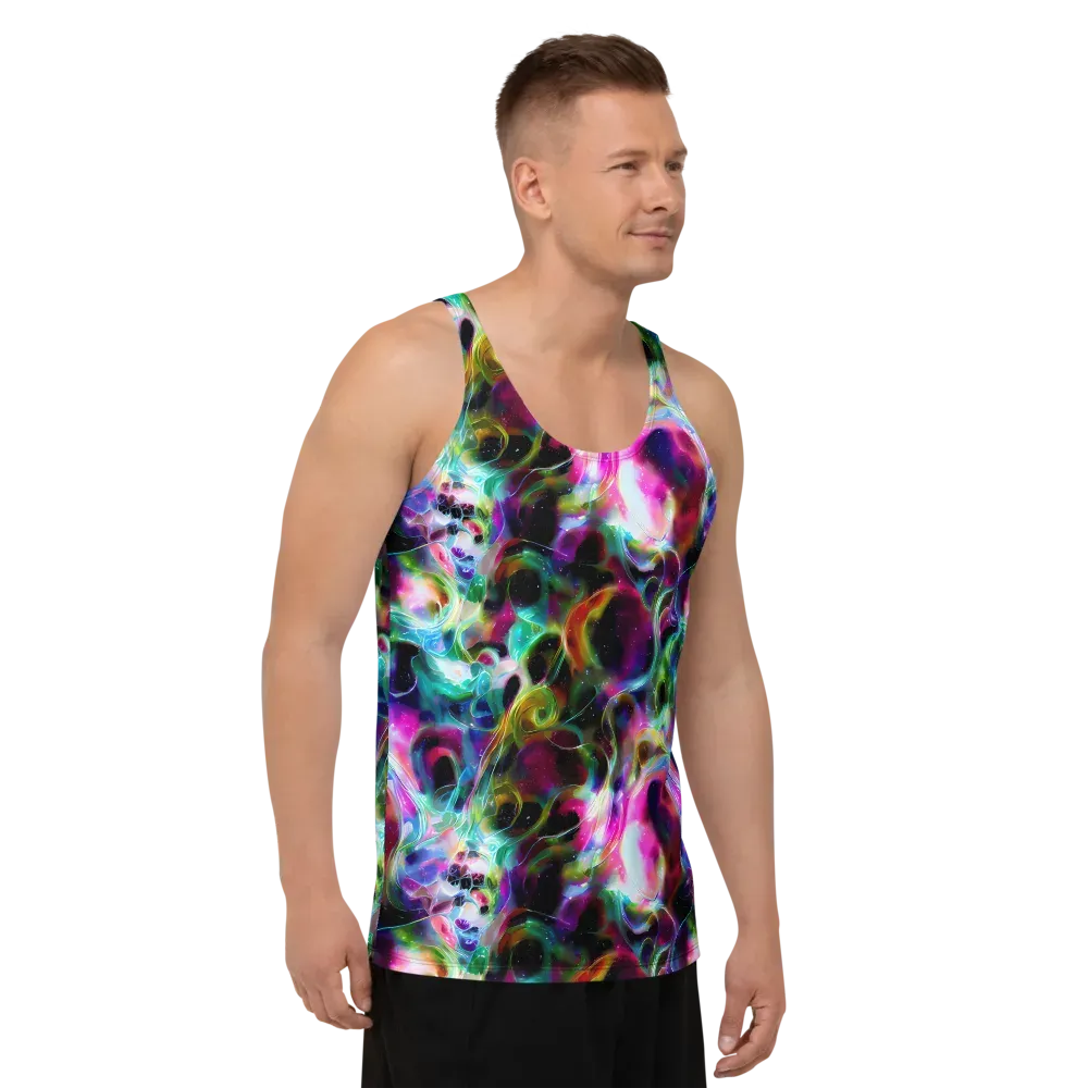 Starfire Marble on Men's Tank Top — Right Front
