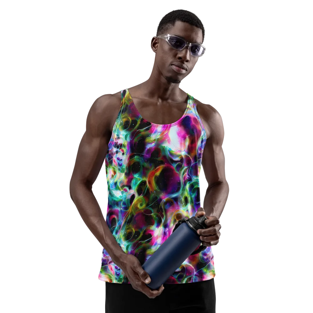Starfire Marble on Men's Tank Top — Front