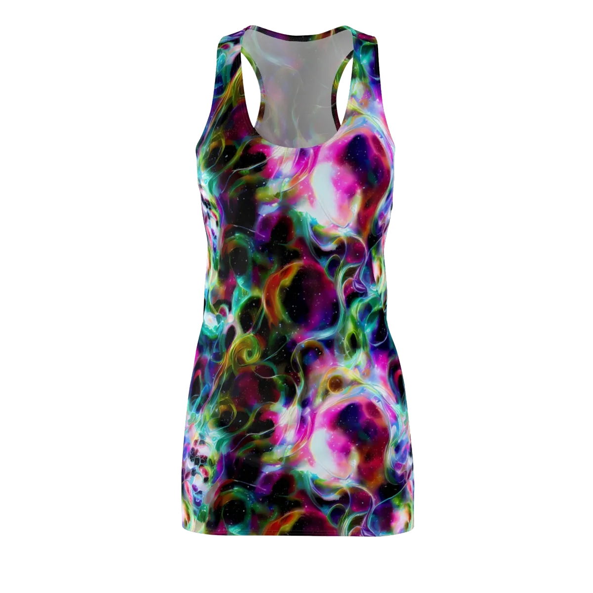 Starfire Marble on Racerback Dress — Front