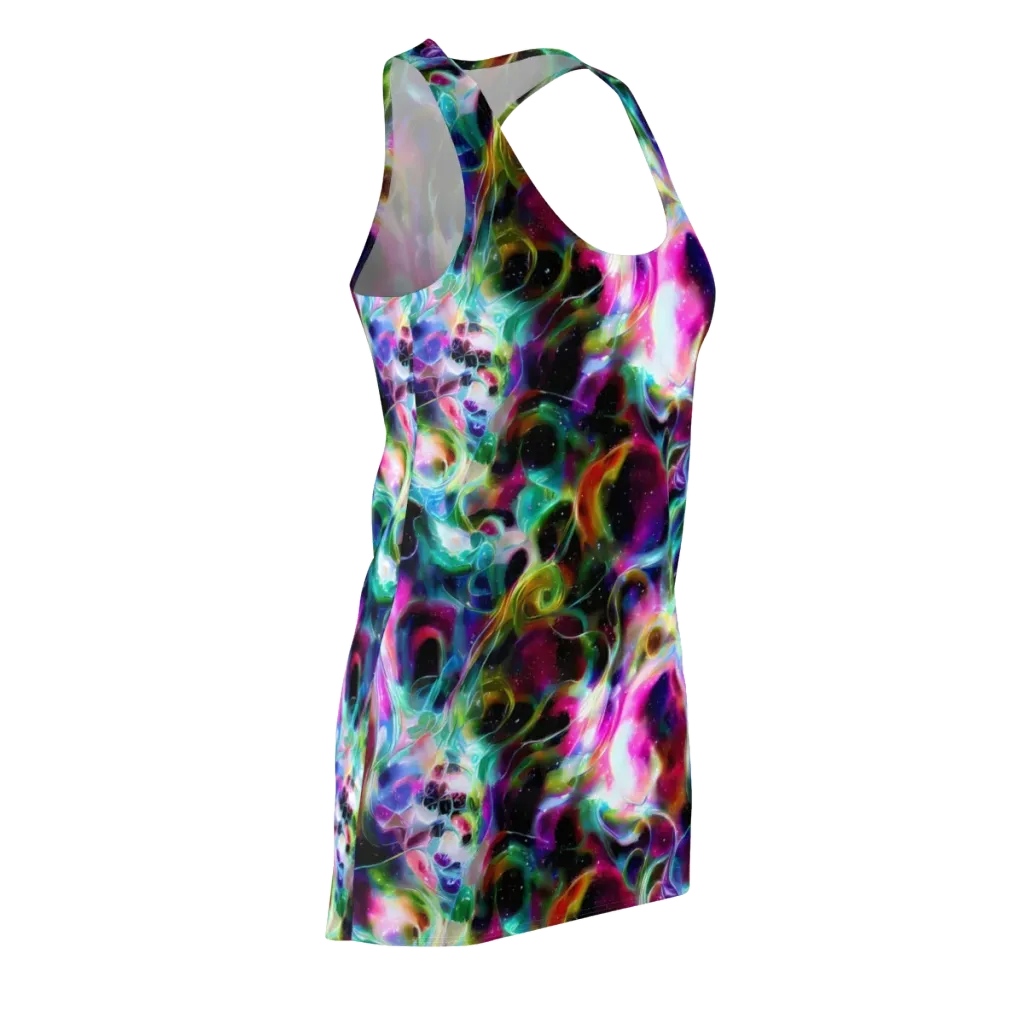 Starfire Marble on Racerback Dress — Front Side