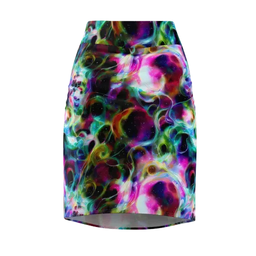 Starfire Marble on a Pencil Skirt