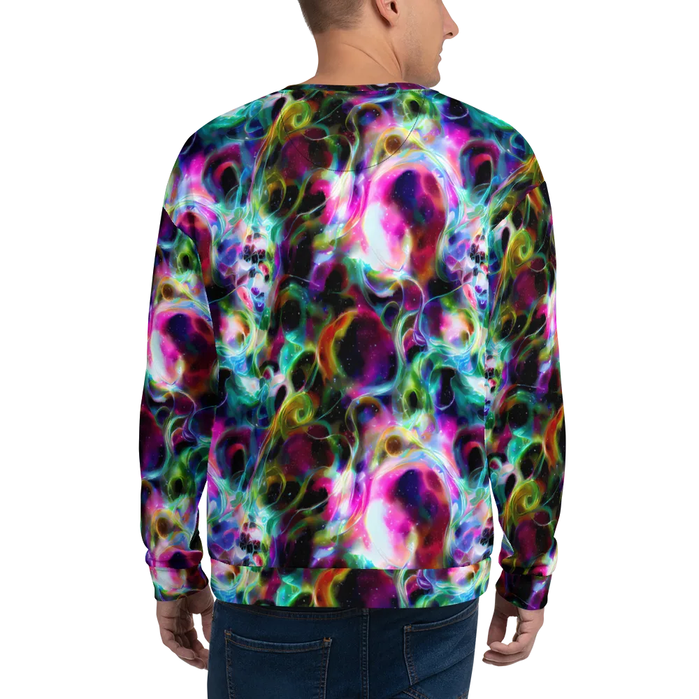 Starfire Marble on Sweatshirt — Back