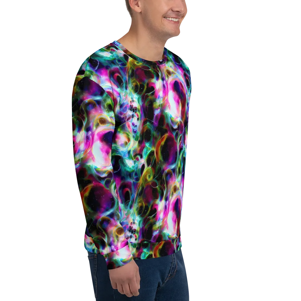 Starfire Marble on Sweatshirt — Right Front