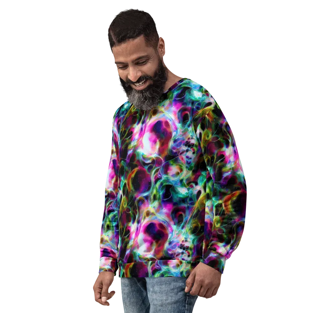 Starfire Marble on Sweatshirt — Left Front