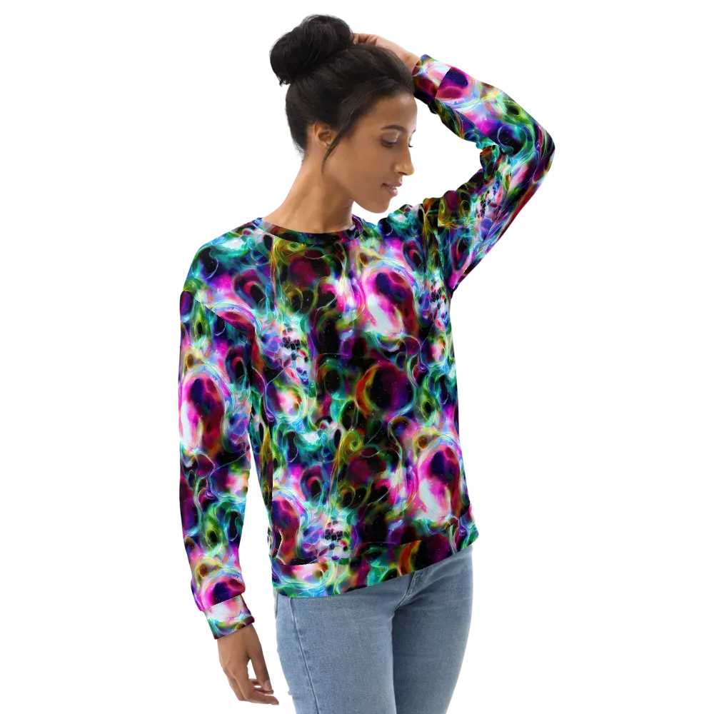 Starfire Marble on Sweatshirt — Right Front