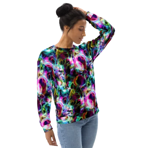 Starfire Marble on a Sweatshirt