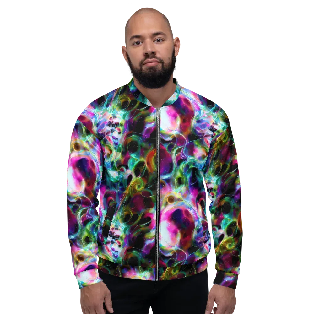 Starfire Marble on Bomber Jacket — Front