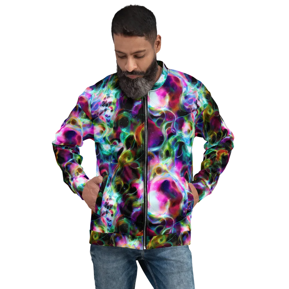 Starfire Marble on Bomber Jacket — Front