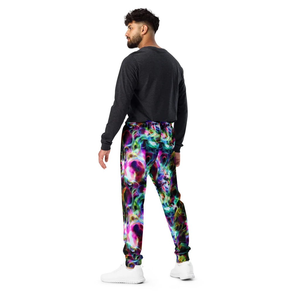 Starfire Marble on Men's Joggers — Back
