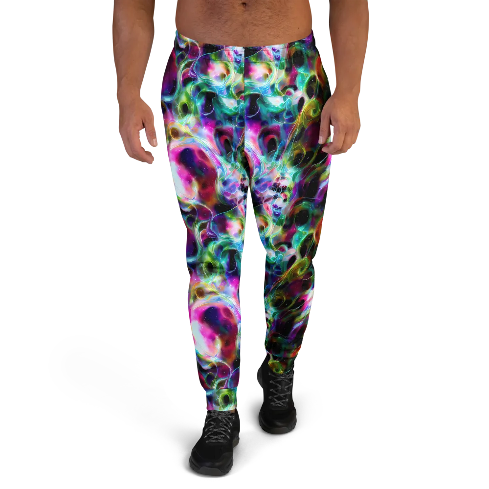Starfire Marble on Men's Joggers — Front
