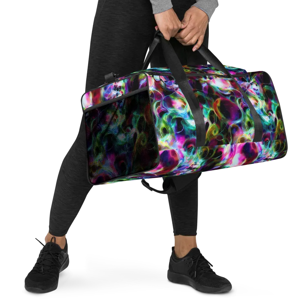 Starfire Marble on Duffle Bag — Right Front