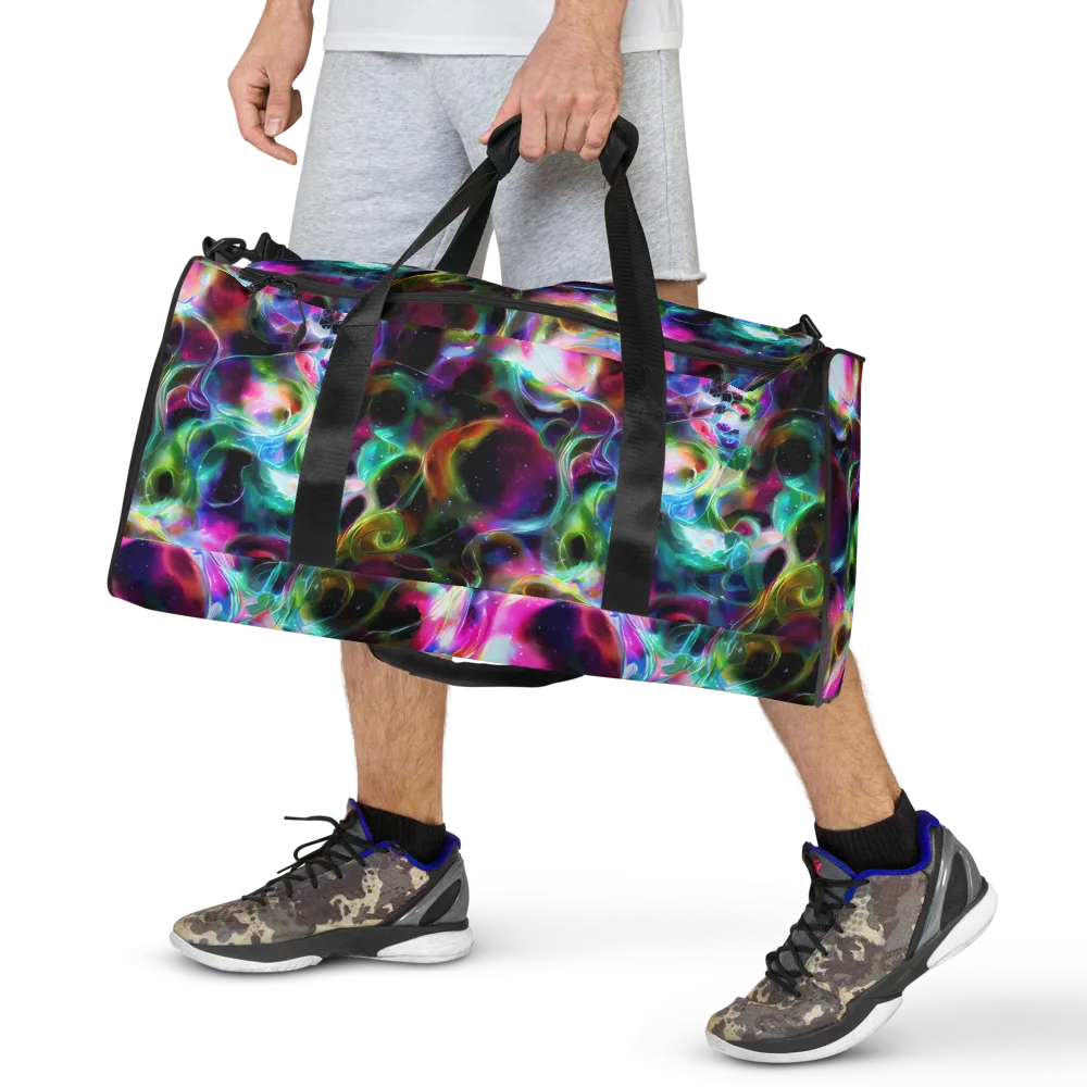 Starfire Marble on Duffle Bag — Front