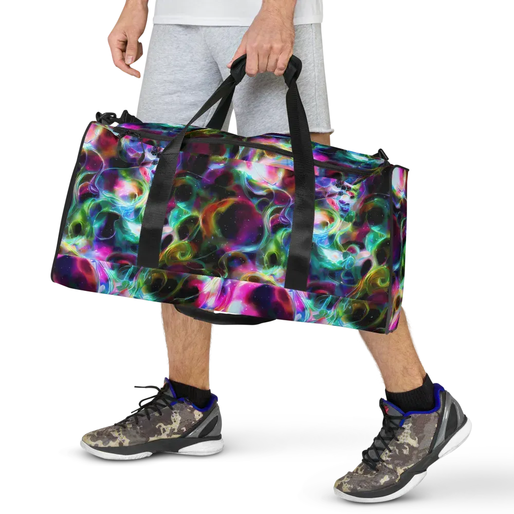 Starfire Marble on Duffle Bag — Front