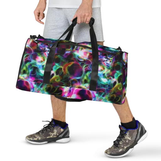 Starfire Marble on a Duffle Bag