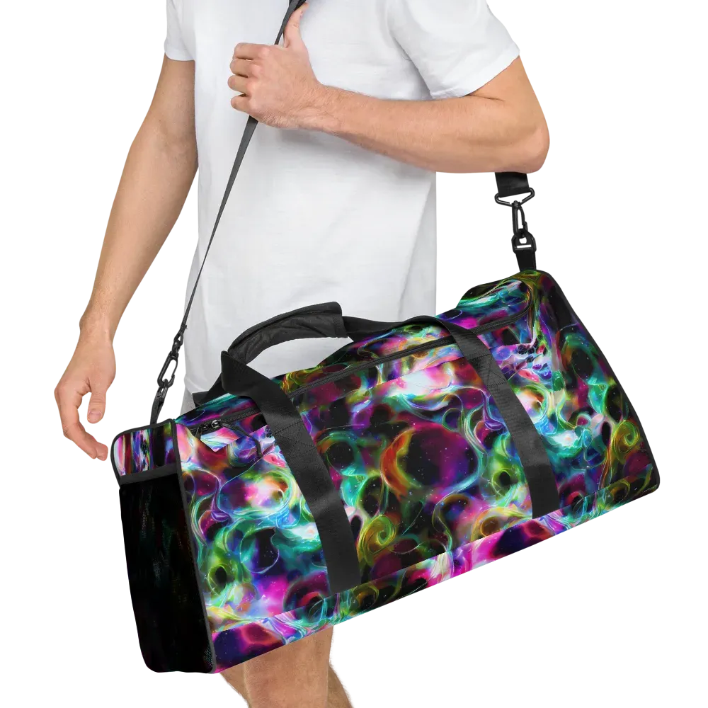 Starfire Marble on Duffle Bag — Right Front