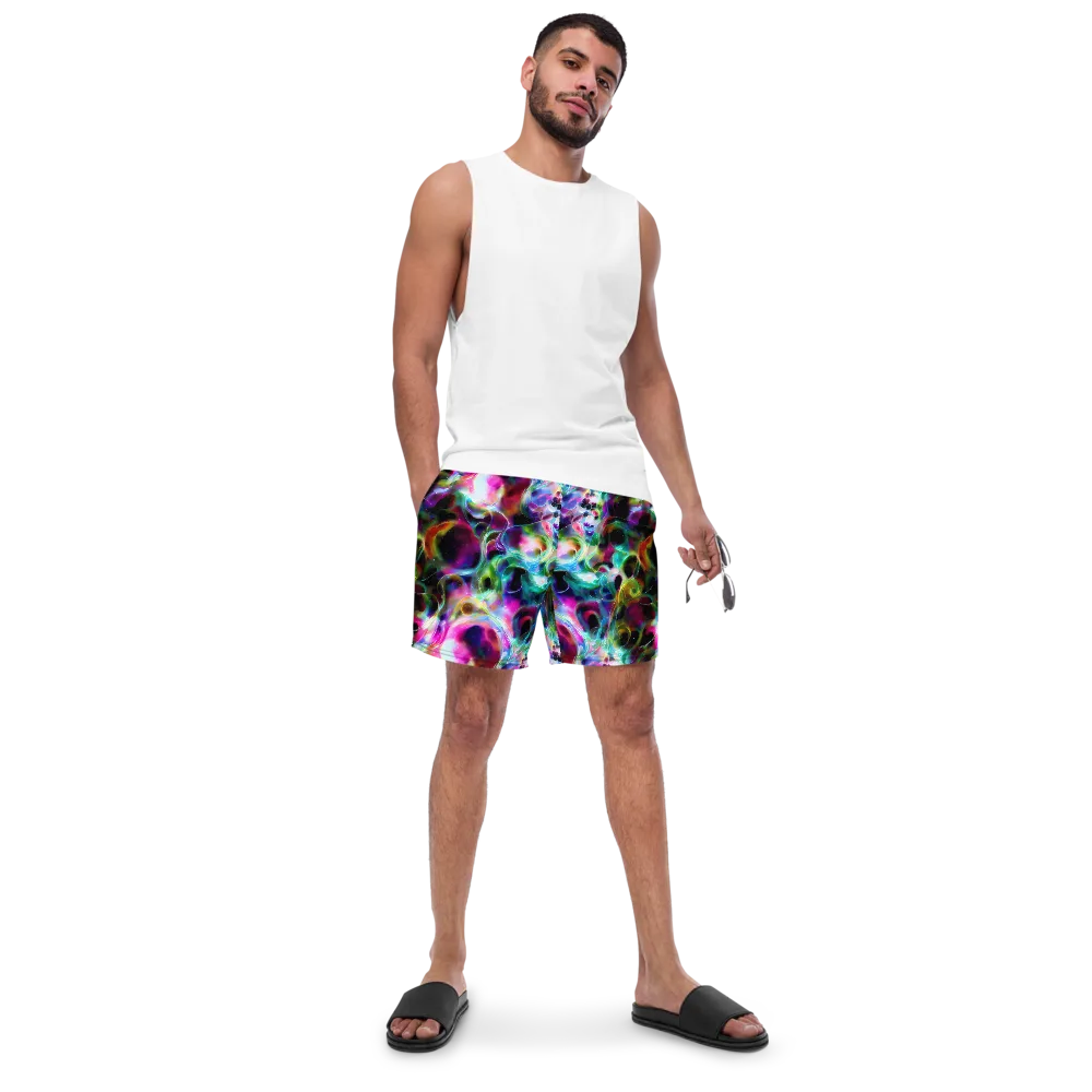 Starfire Marble on Swim Trunks — Front