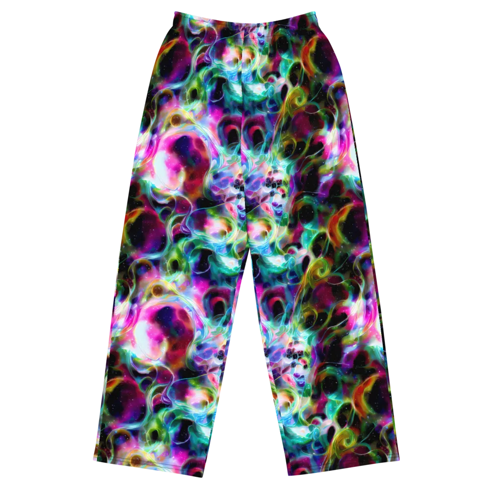 Starfire Marble on Wide-Leg Pants — Front
