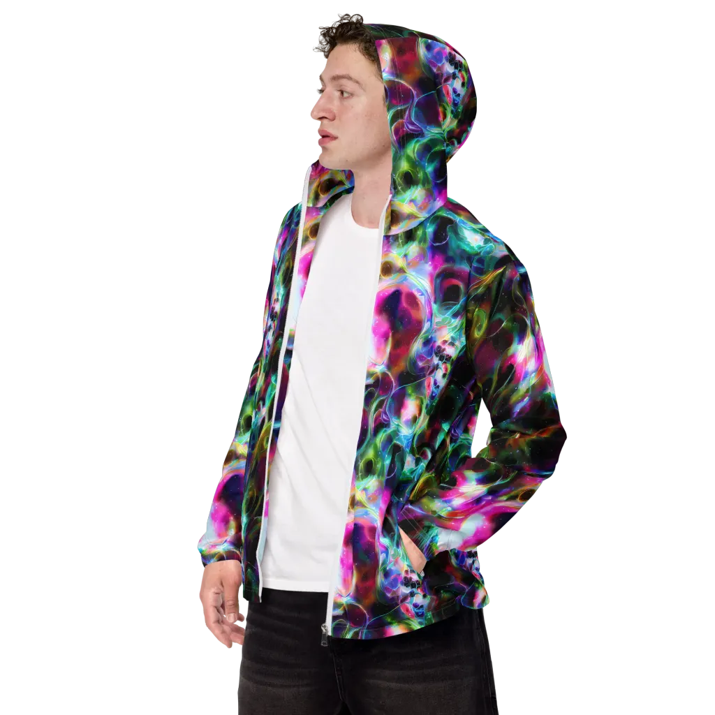 Starfire Marble on Men's Windbreaker — Left Front