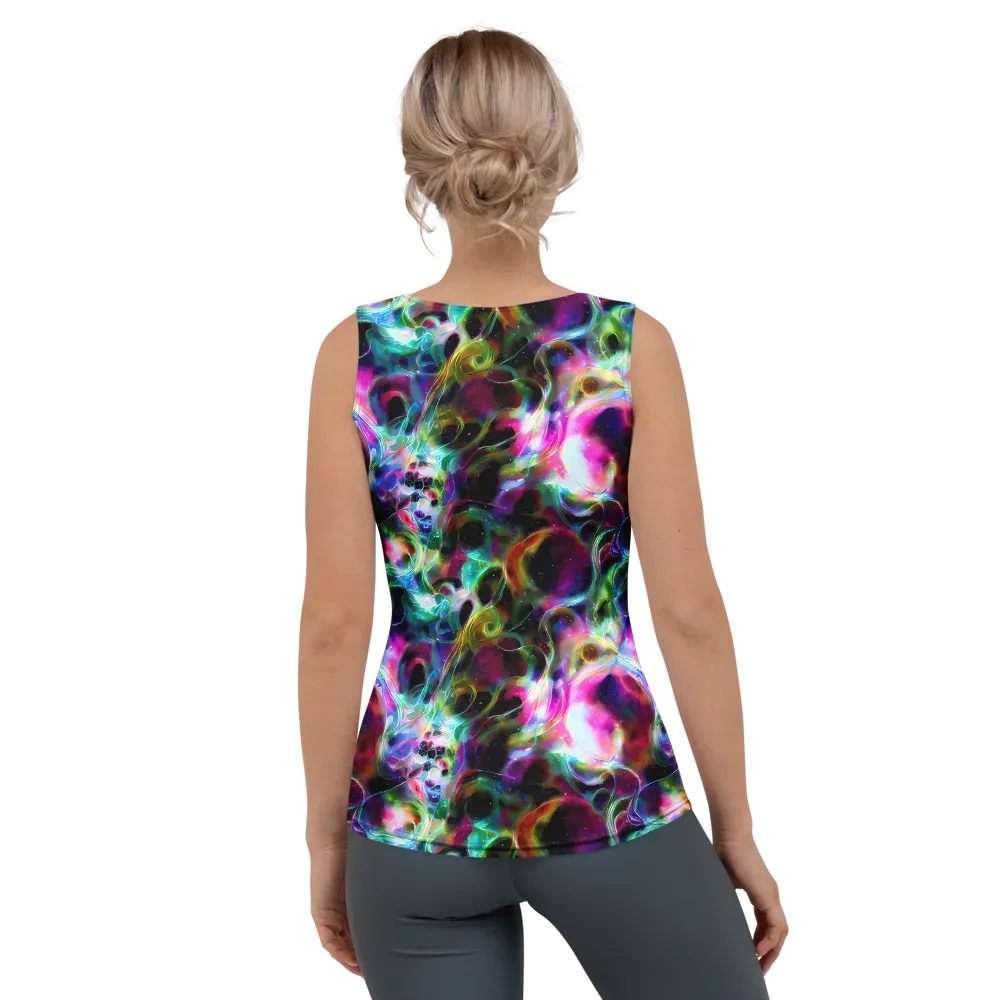 Starfire Marble on Women's Tank Top — Back