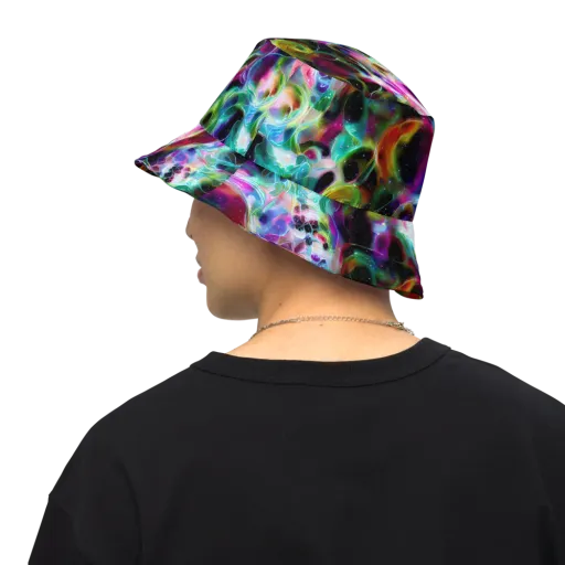 Starfire Marble on a Reversible Bucket Hat