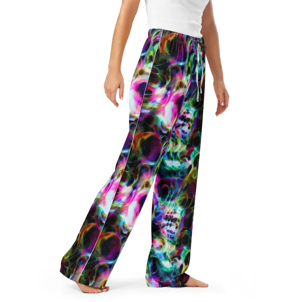 Starfire Marble on Women's Pajama Pants — Right Front