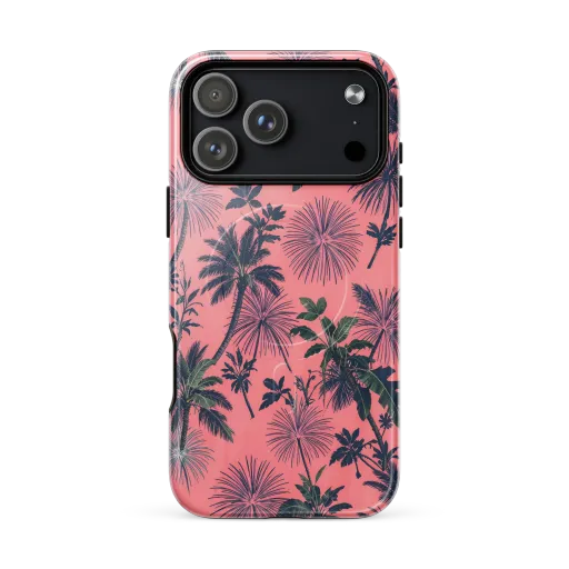 Coral Reverie MagSafe Tough Case for iPhone® on model