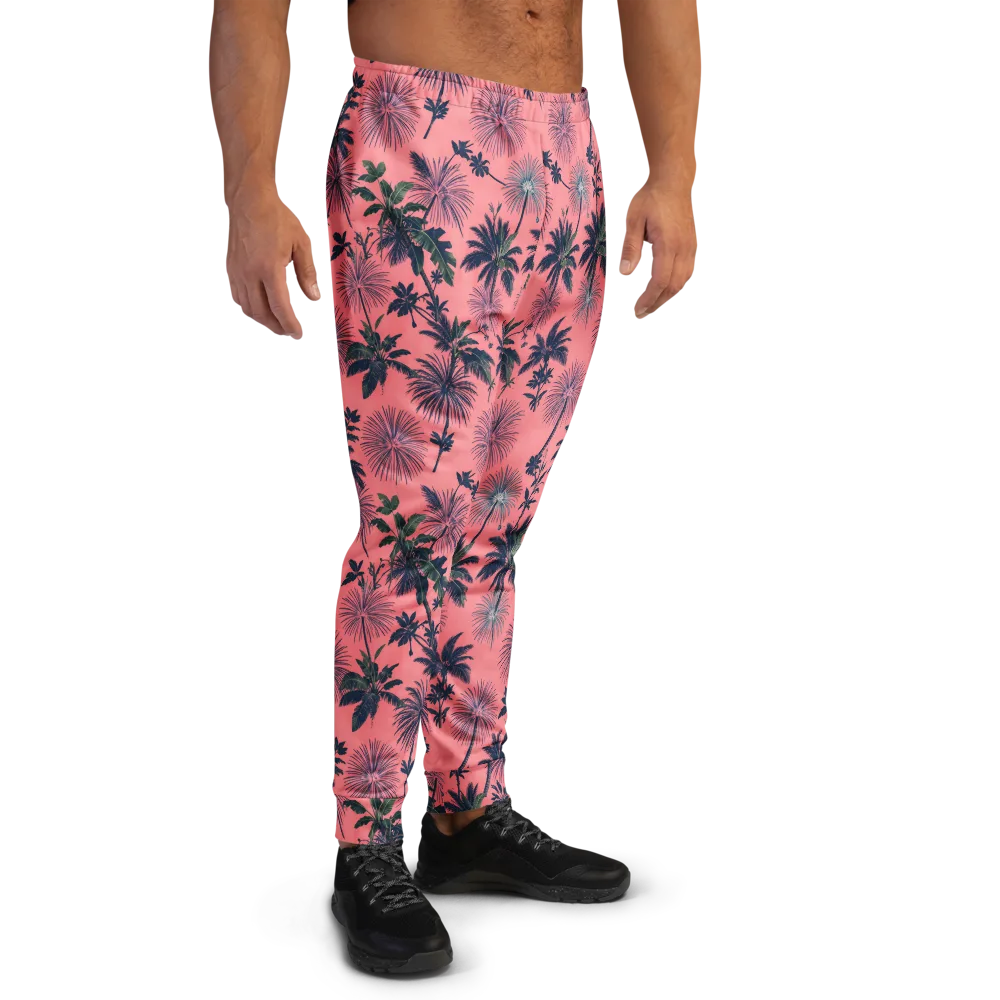 Coral Reverie on Men's Joggers — Right