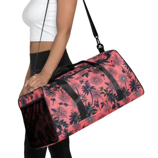 Coral Reverie on a Duffle Bag