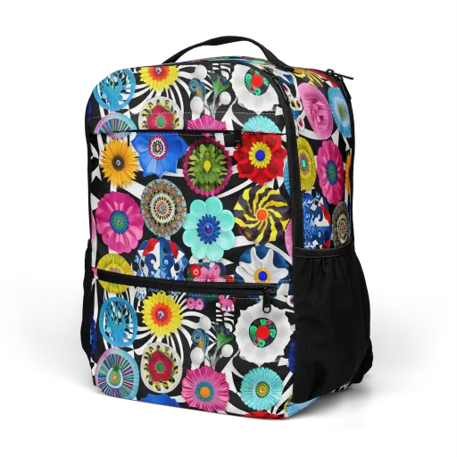 Chromatic Carnival on a Utility Backpack
