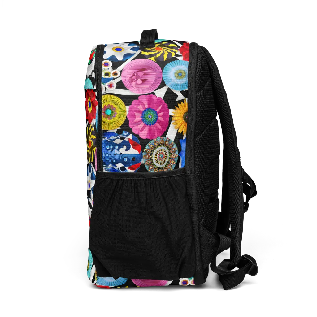 Chromatic Carnival on Utility Backpack — Left