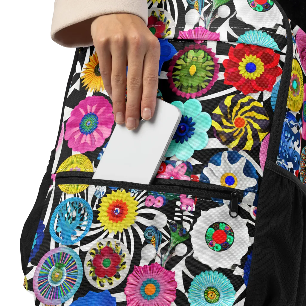Chromatic Carnival on Utility Backpack — Product details