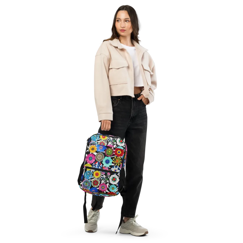 Chromatic Carnival on Utility Backpack — Front