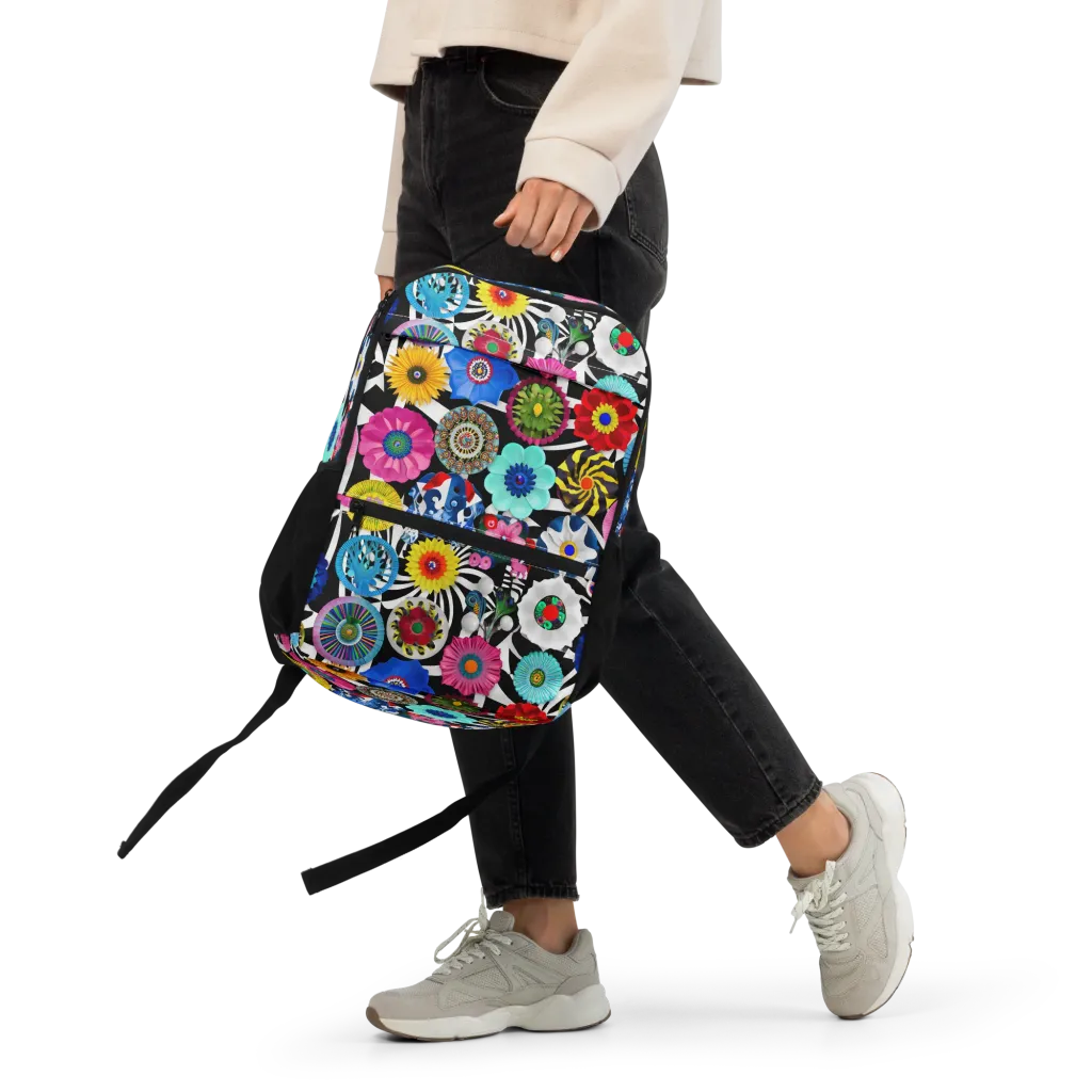 Chromatic Carnival on Utility Backpack — Front
