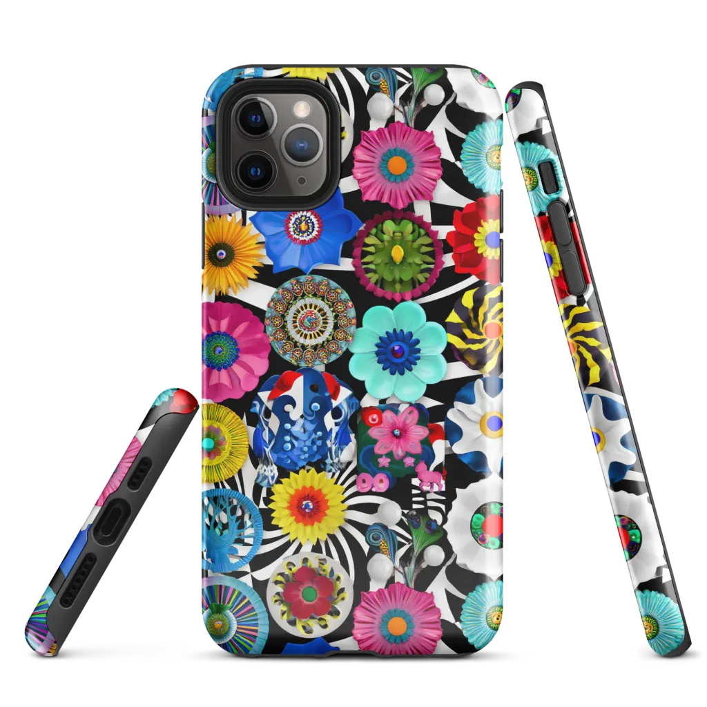 Chromatic Carnival on Tough Case for iPhone® — Front