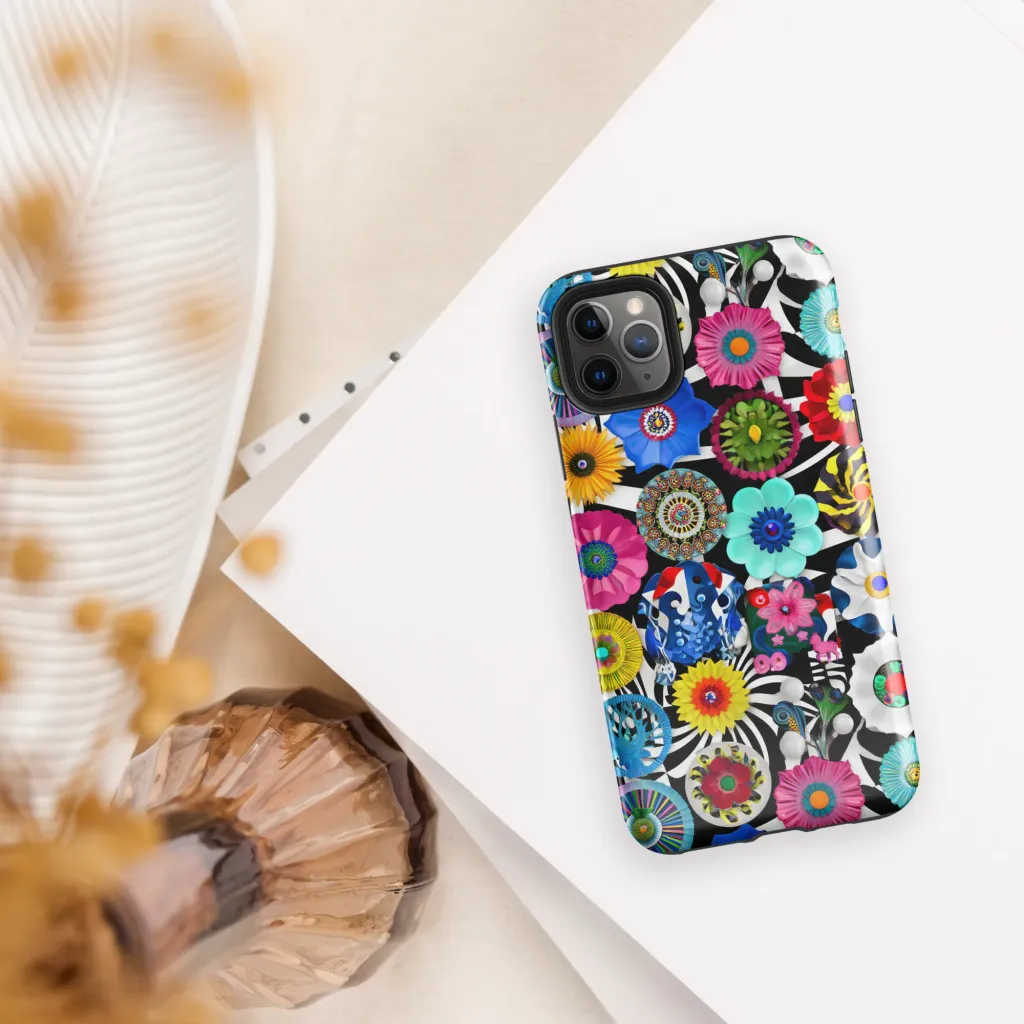 Chromatic Carnival on Tough Case for iPhone® — Front