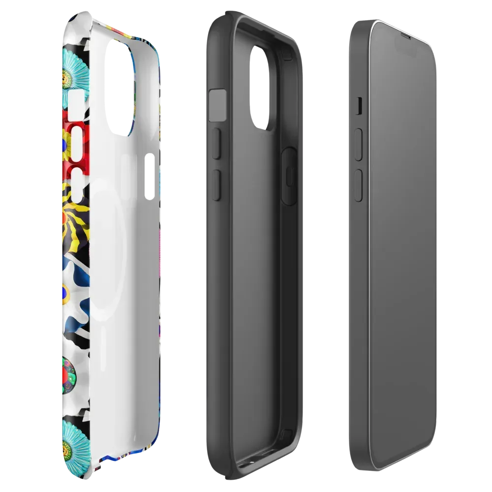 Chromatic Carnival on MagSafe Tough Case for iPhone® — Front
