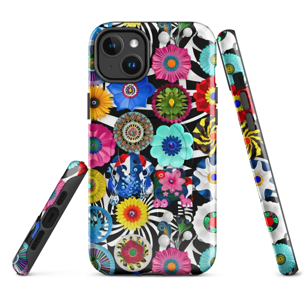 Chromatic Carnival on MagSafe Tough Case for iPhone® — Front