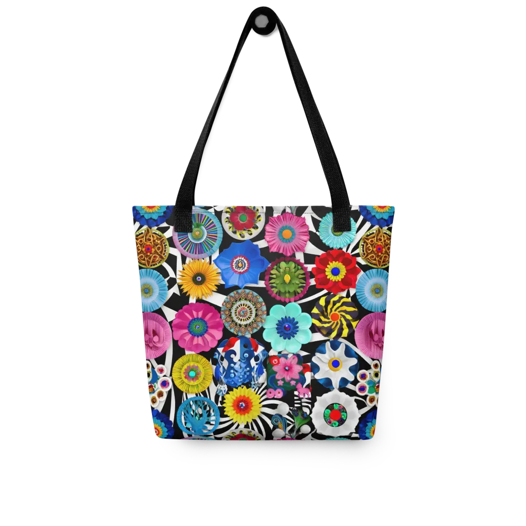 Chromatic Carnival on Tote Bag — Front