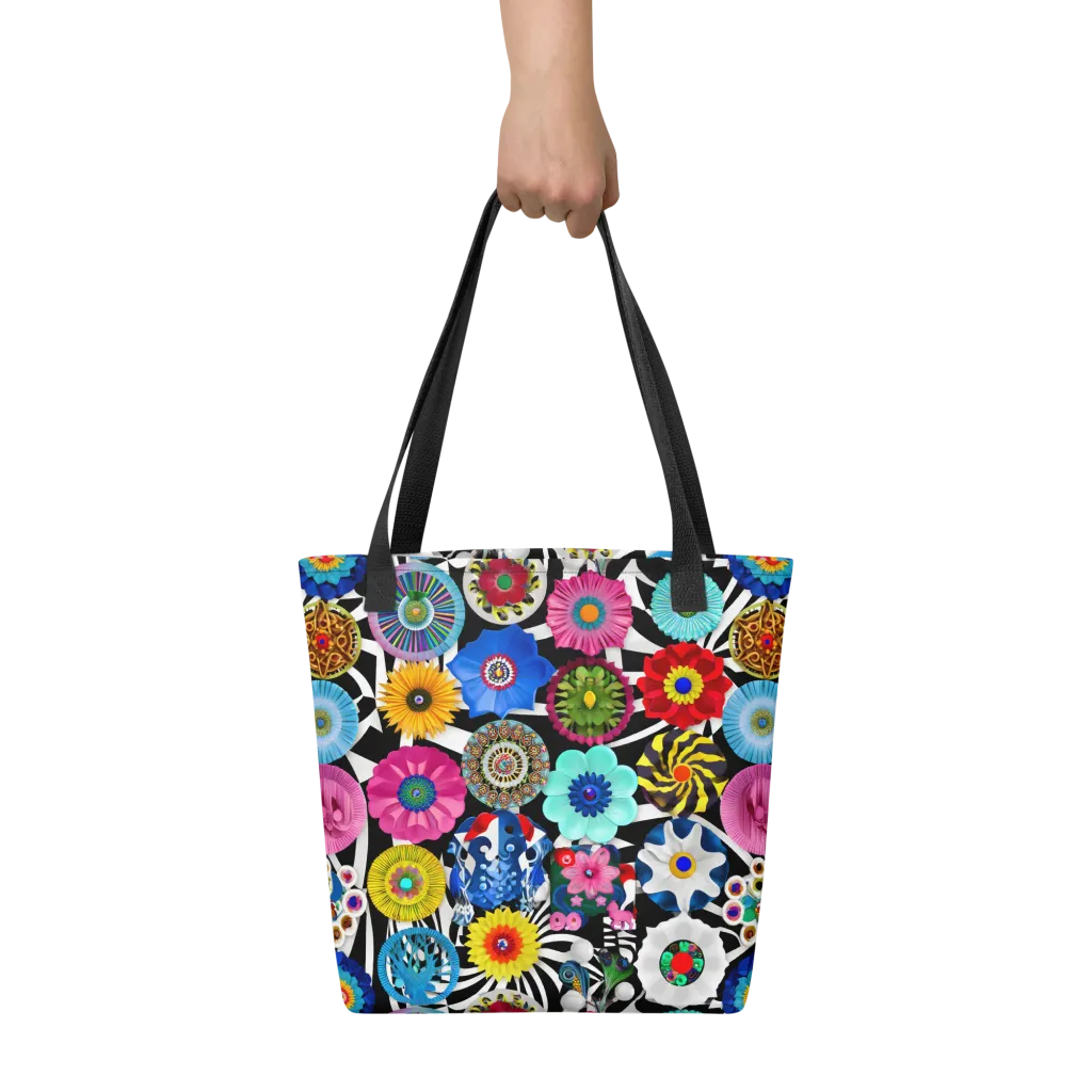 Chromatic Carnival on Tote Bag — Front