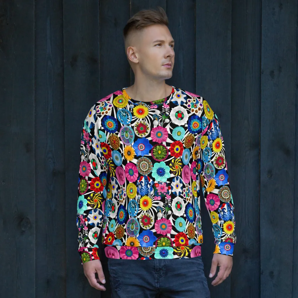 Chromatic Carnival on Sweatshirt — Front