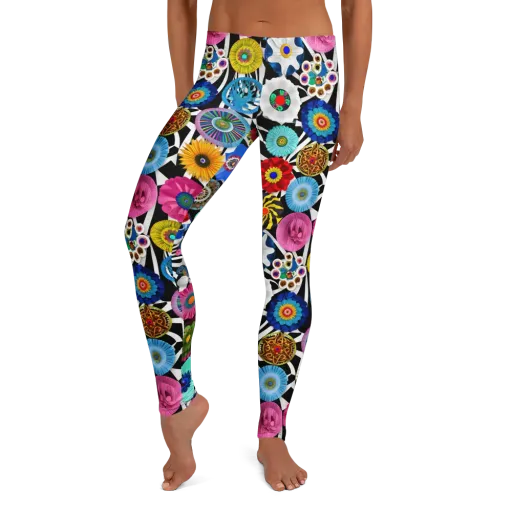 Chromatic Carnival on a Leggings