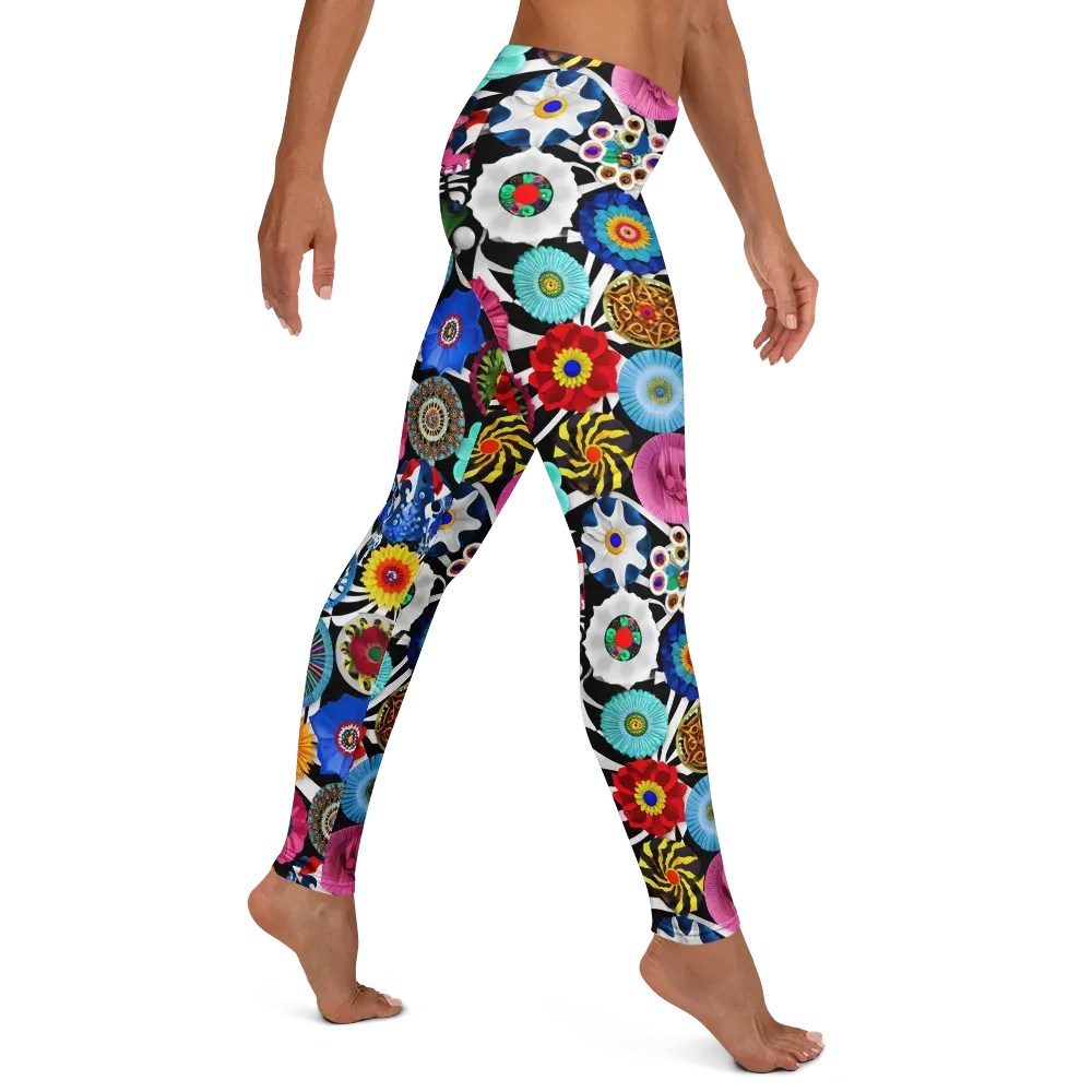 Chromatic Carnival on Leggings — Right
