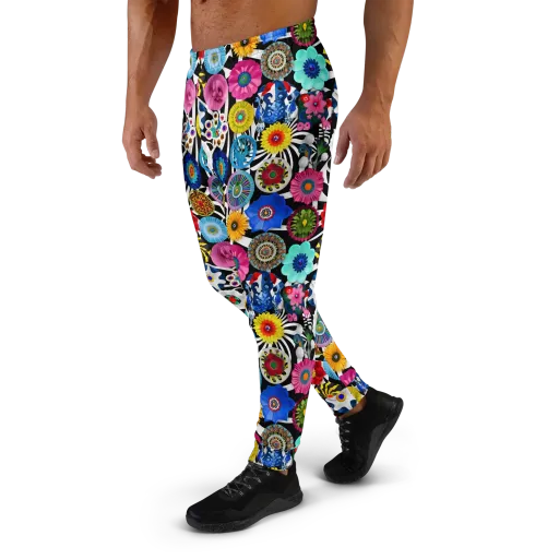 Chromatic Carnival on a Men's Joggers