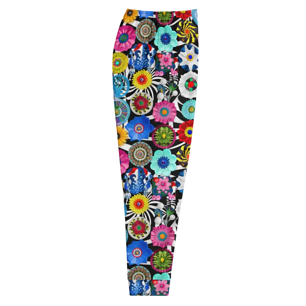 Chromatic Carnival on Men's Joggers — Right