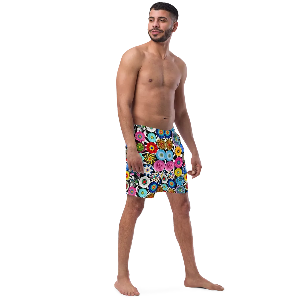 Chromatic Carnival on Swim Trunks — Right Front