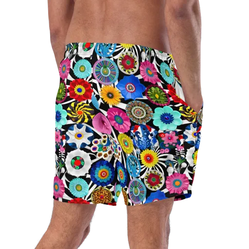Chromatic Carnival on a Swim Trunks