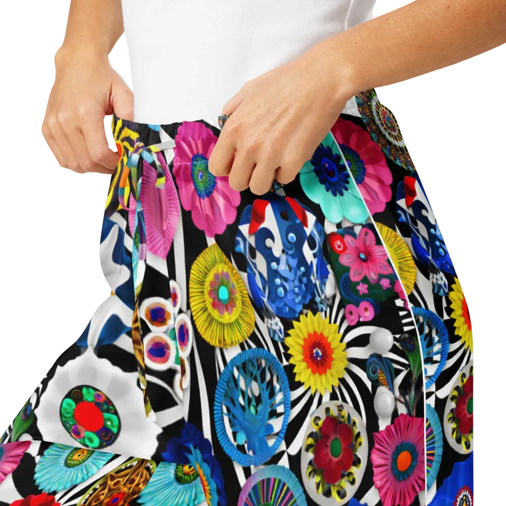 Chromatic Carnival on Women's Pajama Pants — Product details