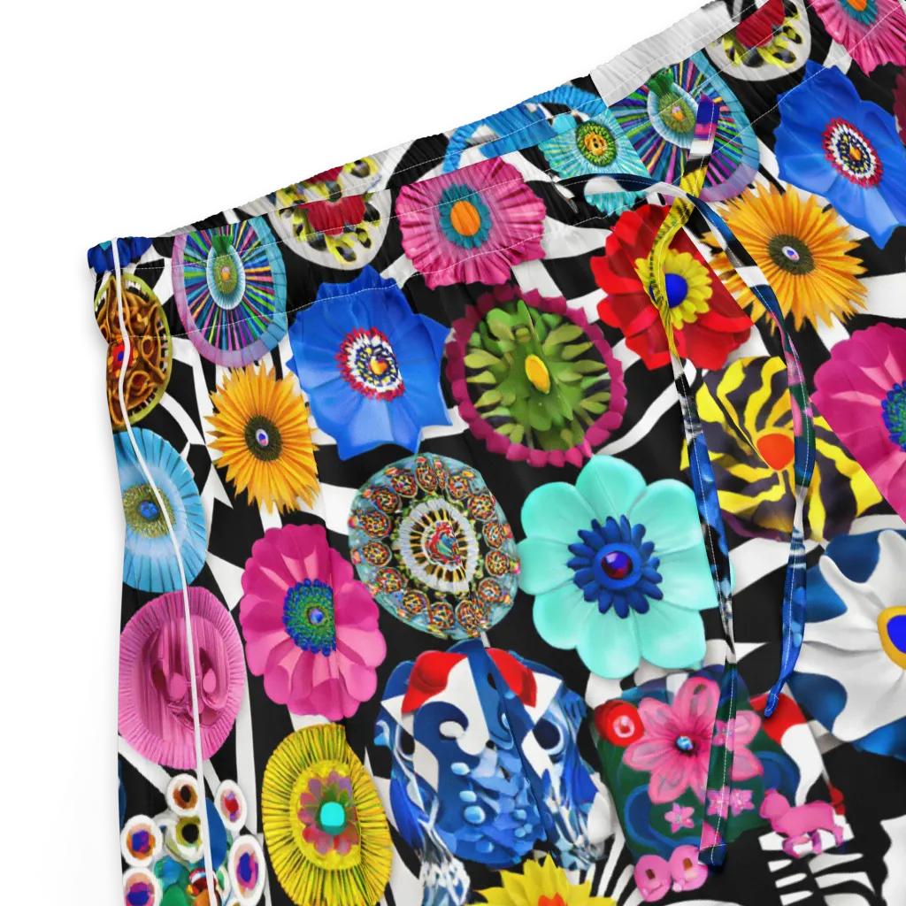 Chromatic Carnival on Women's Pajama Shorts — Product details